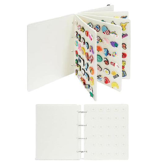 Shoe Charms Organizer Charms Display Holder White