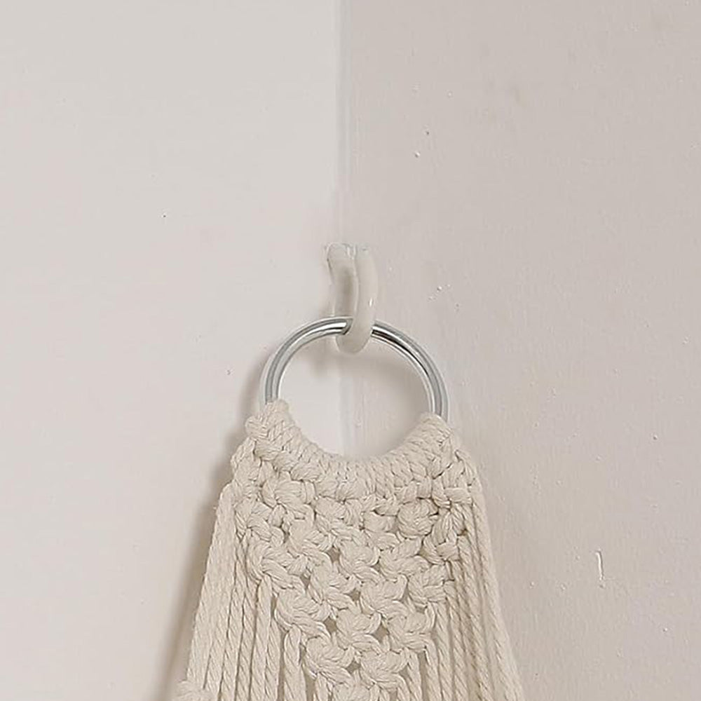 Stuffed Animal Storage Organizer Hammock Hanging Plush Toy Holder Beige