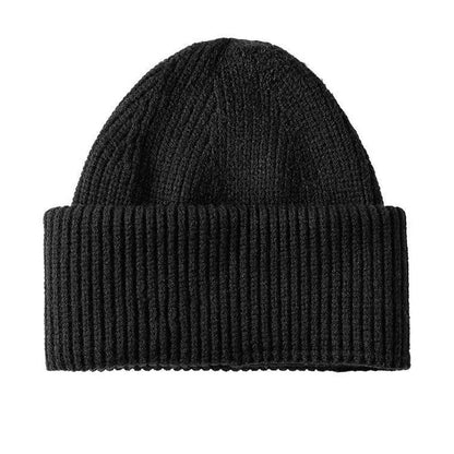 2-in-1 Balaclava Ski Mask Winter Warm Beanie Hat for Men Women Black