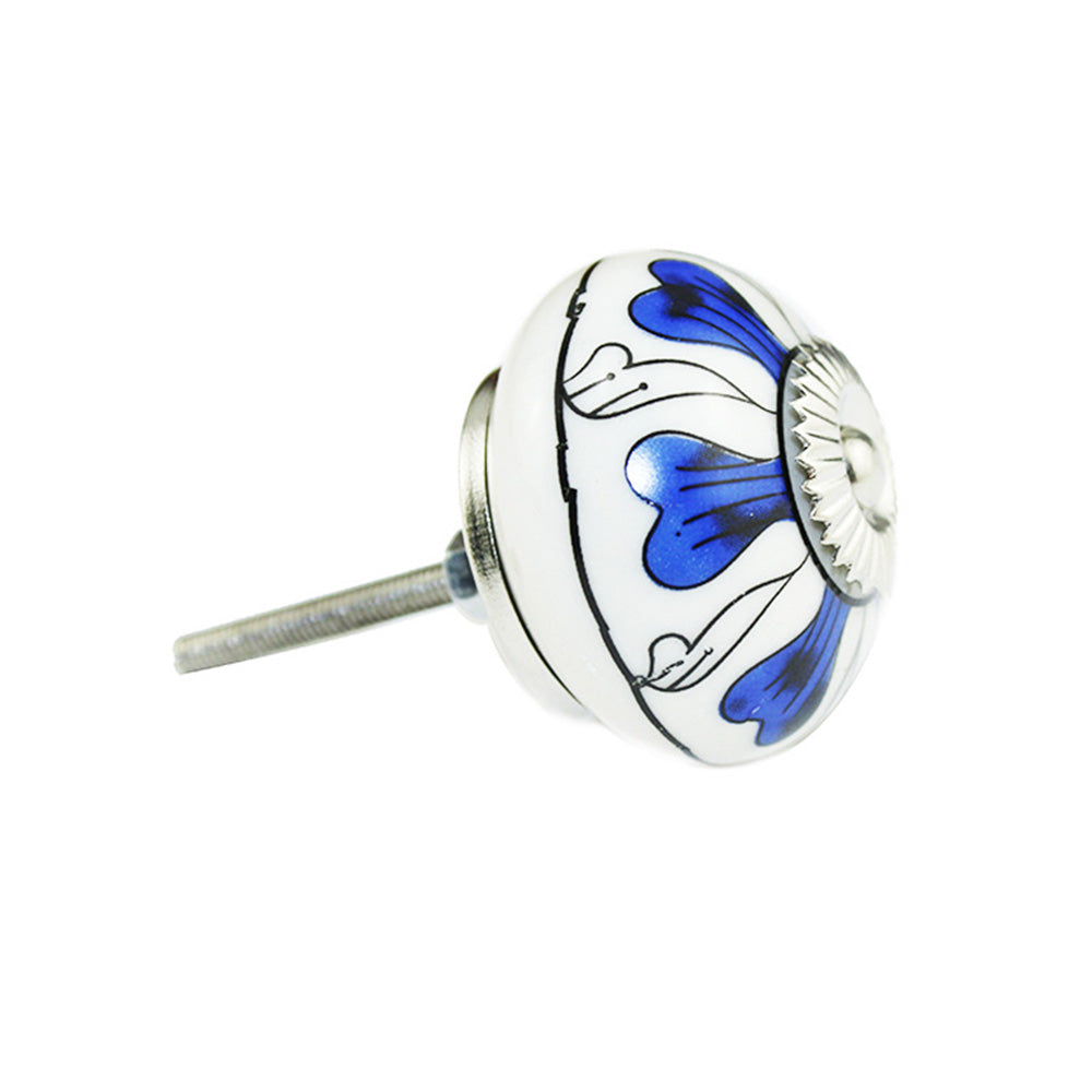 7Pcs Ceramic Cabinet Drawer Knobs ¨C Cupboard Door Handles and Pulls for Furniture