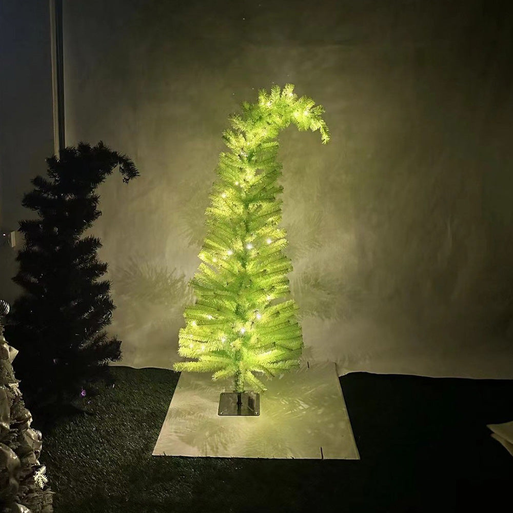 150cm Simulation Christmas Tree with Light Whimsical Xmas Tree Home Decor
