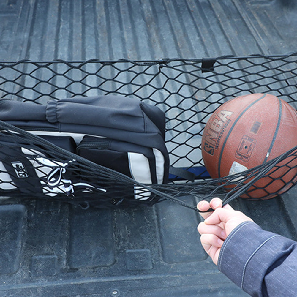 Universal SUV Cargo Net with Storage Bag ââ‚?Trunk Organizer for Car
