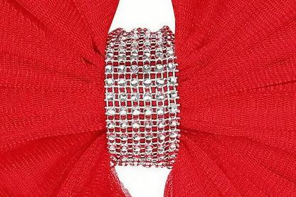 Large Red Christmas Door Bow for Outdoor Holiday Home Decoration