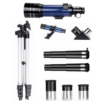 F36070 Astronomical Telescope 360mm Focal Length 70mm Aperture Blue