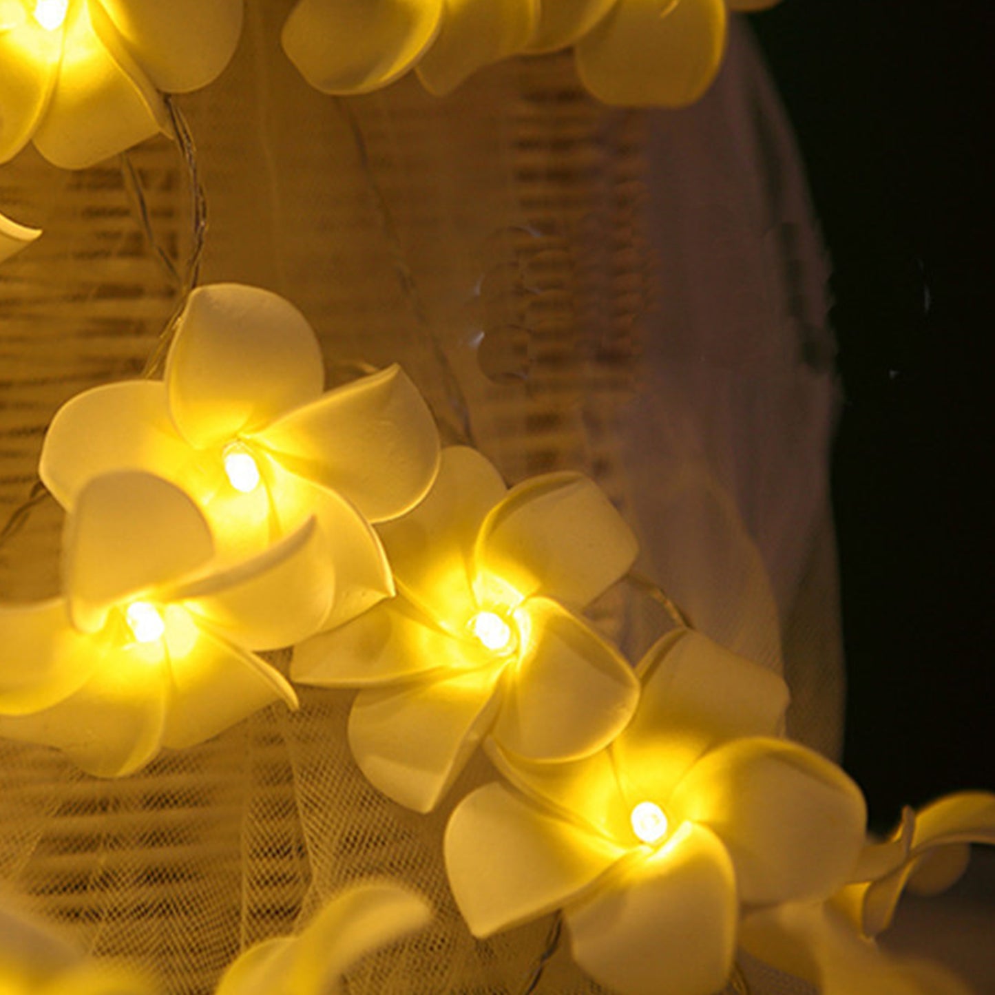 5M 20LEDs 6.5M 30LEDs Sloar String Light Lemon Decor Fairy String Lights