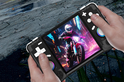 128G Handheld Game Syestem Portable Retro Game Player with Dual Joysticks -Black