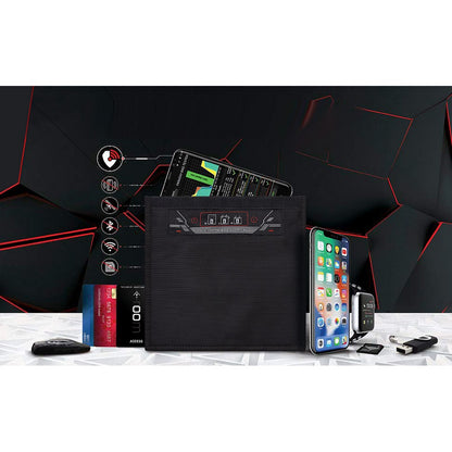 Faraday Bag for Phones Signal Blocking Bug Out Bag Prevents Hacking Tracking Spying