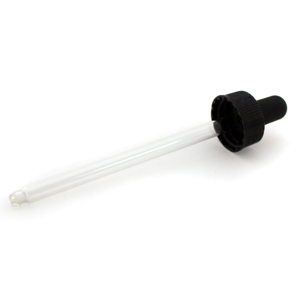 8 Pack Amber Glass Dropper Bottles