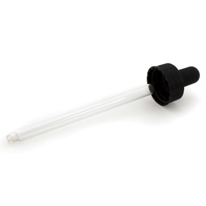 8 Pack Amber Glass Dropper Bottles