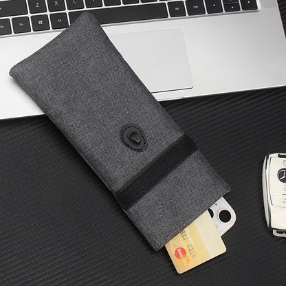 RFID Pouch for Car Keys & Phone ââ‚?Anti Tracking Case Gray