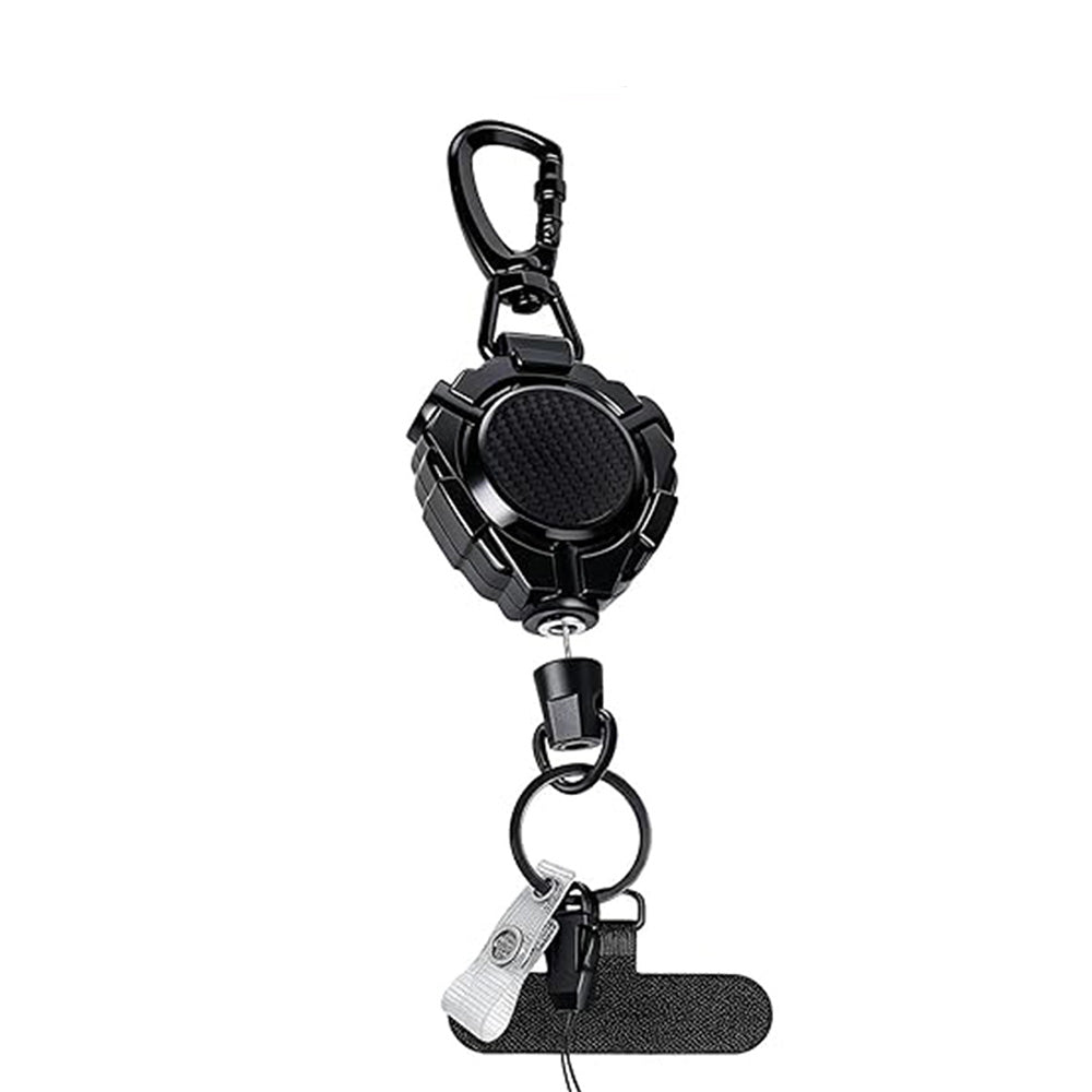 2 Piece Anti Theft Phone Strap with Phone Tether and Carabiner