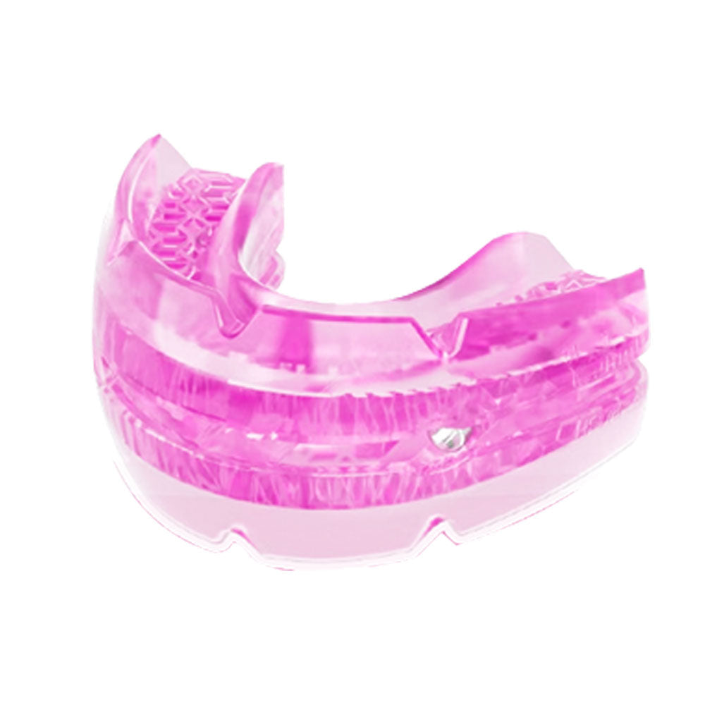Adjustable Anti-Snore Mouthpiece Stop Teeth Grinding Mouth Guard Sleeping Aid Pink