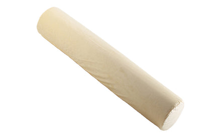 Natural Latex Body Pillow Springy Long Leg Pillow Cover Included for Sleeping-Beige