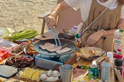 21Pcs BBQ Tool Set Stainless Steel Outdoor Barbecue Accessory Grill Cooking Set