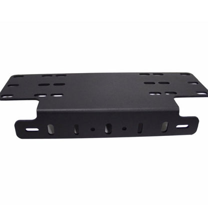 Universal Auxiliary Light Bracket License Plate Mount Metal for Jeep SUV Pickup Truck