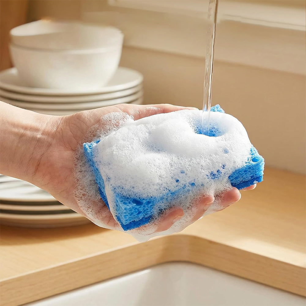 12Pack Dual Side Kitchen Sponges