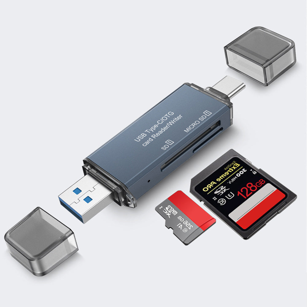 USB 3.0 Multifunctional Memory Card Reader Micro SD/SD Card Adapter for PC Tablet Camera