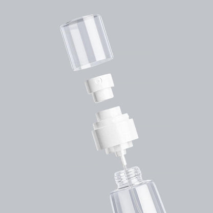 3 Piece 60ml Refillable Fine Mist Travel Spray Bottles