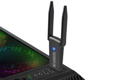 AC1300Mbps USB 3.0 Dual Band WiFi Network Adapter for PC