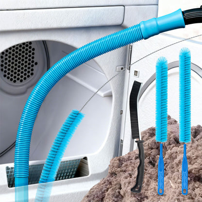 6Piece Appliance Cleaning Brush Set for Dryer Refrigerator
