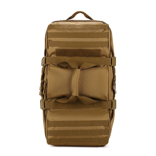60L Military Tactical Backpack Trekking Rucksack Travel Sports Duffle Bag Khaki