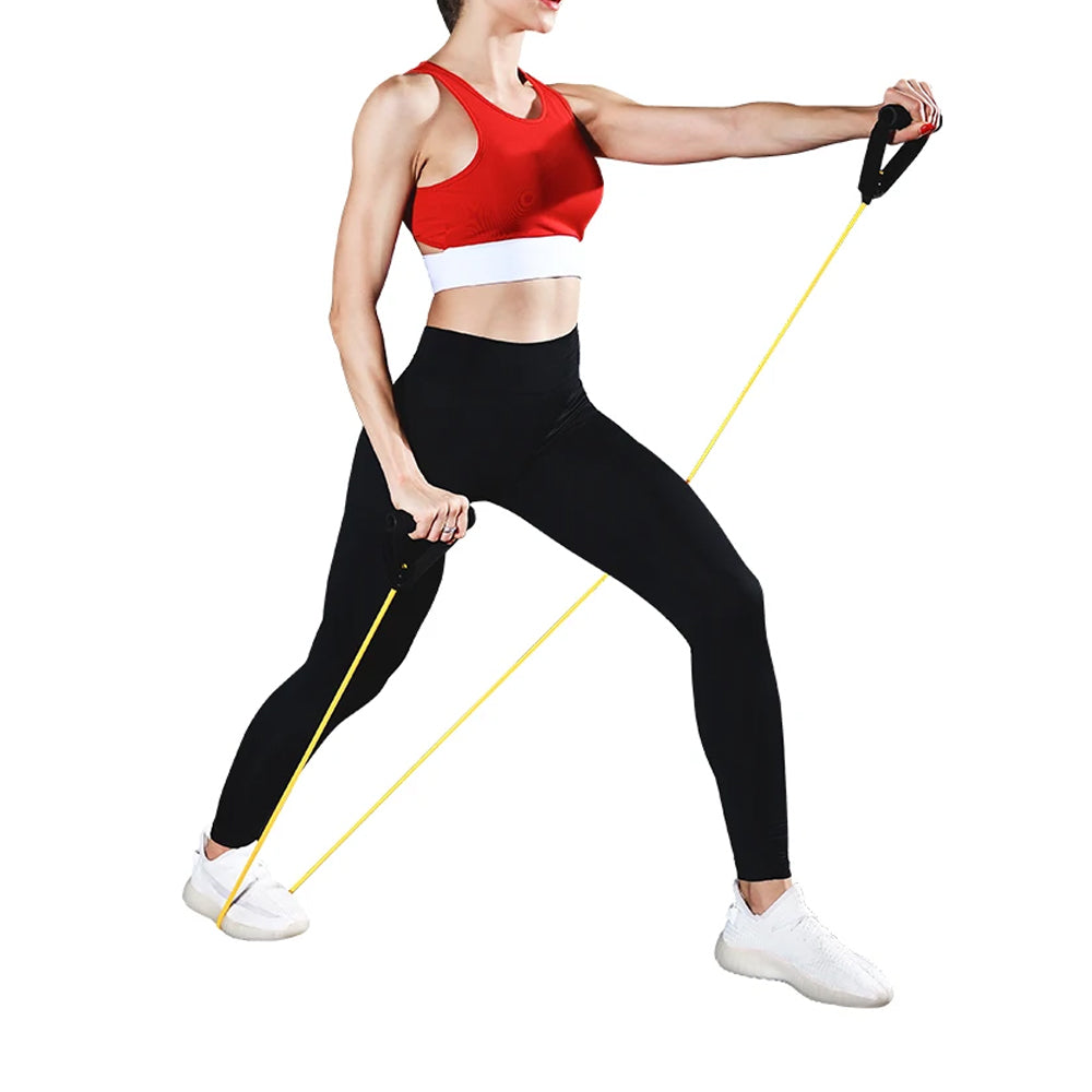 11-Piece Set Exercise Accessories Resistance Bands Fitness Workout Bands Training Tubes Ankle Straps