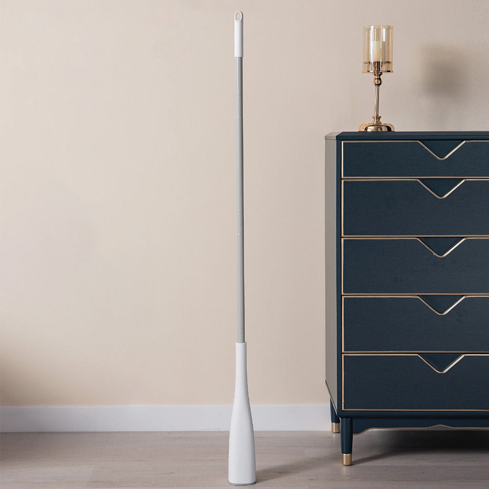 Self-Wringing Mop Set Self-Squeeze Mop and Collapsible Bucket with 2 Replaceable Sponge Mop Heads for Floor Cleaning