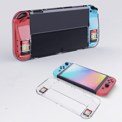 Clear Protective Case with Card Slot Compatible with Nintendo Switch