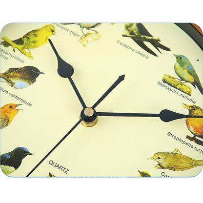 13 Inch Singing Bird Clock Wall Clock and Desk Sound Clock