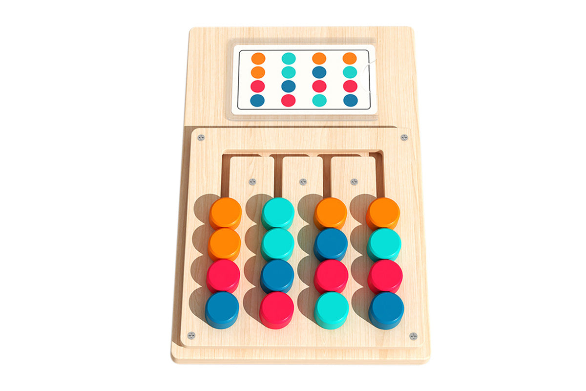 Color Matching Puzzle Toys Montessori Brain Teasers Board Game For boy and girls