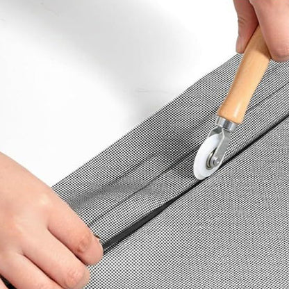 DIY Window Screen Repair Kit Fiberglass Mesh with Tools-Black