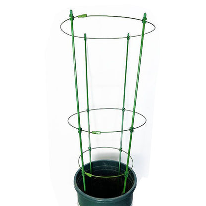 Adjustable Steel Tomato Plant Cage Climbing Trellis Support for Vegetables and Flowers