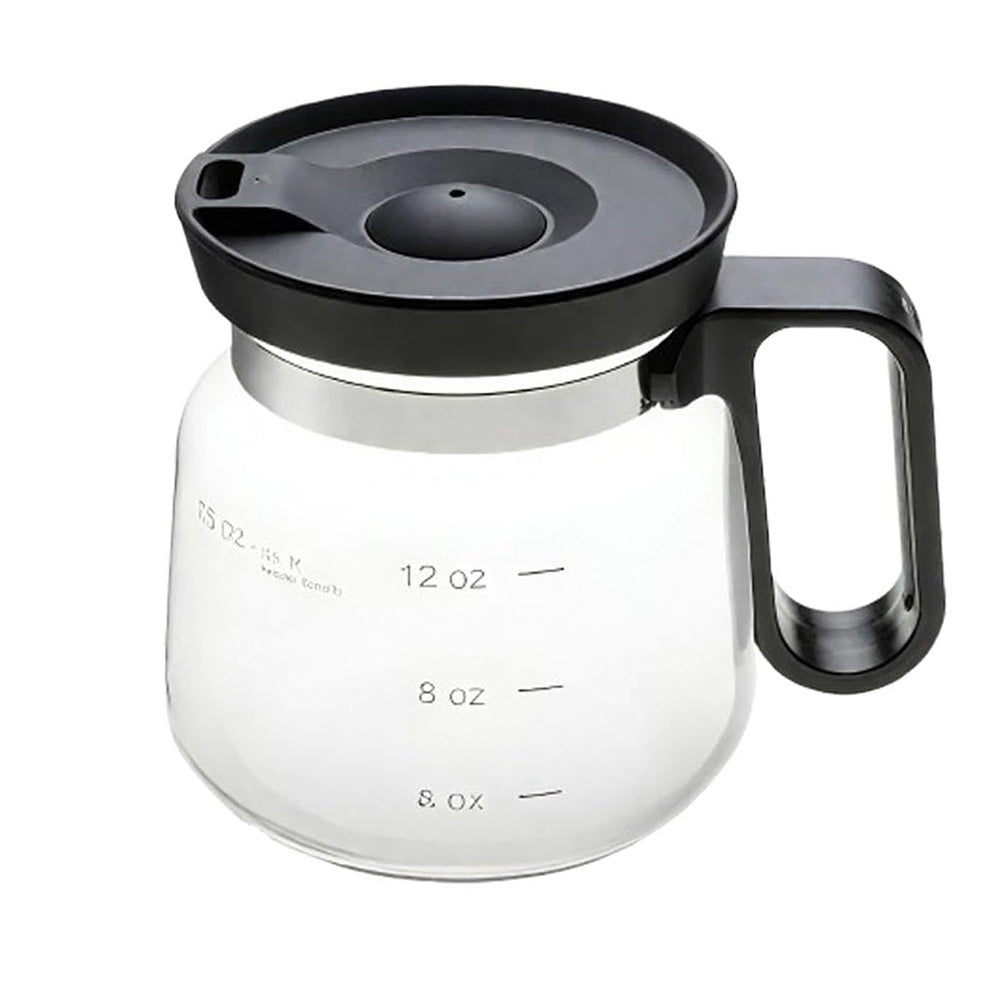 16 Oz Coffee Pot Mug Glass with Lid
