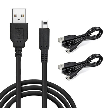 3 USB Charging Cables Compatible with Nintendo 3DS XL 2DS XL DSi