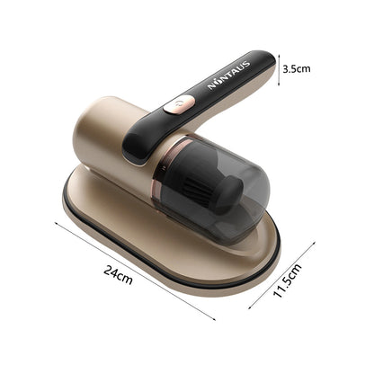 Wireless Handheld UV Dust Mite Remover Bed Vacuum Cleaner Gold