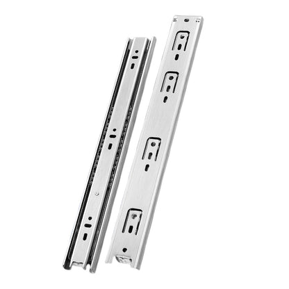 Steel Ball Bearing Drawer Slides 450mm Full Extension Side Mount Runners Pair