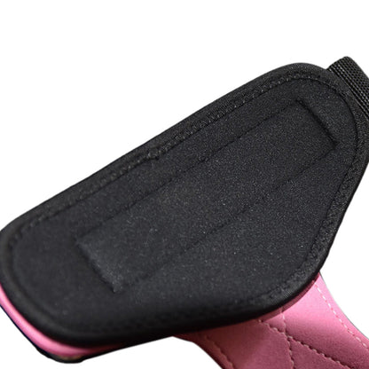Pair of Weight Lifting Gloves Adjustable Hook and Loop Wrist Strap for Deadlift and Powerlifting Gym Workout Lifting Hooks Pink