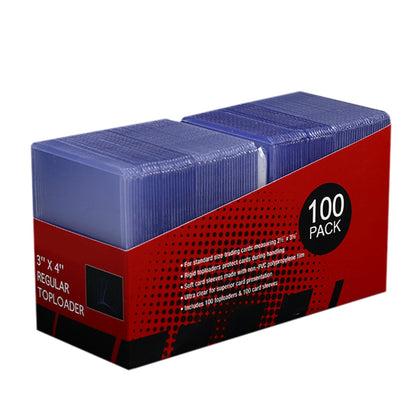 100 Pack 35PT Top Loader Card Protector