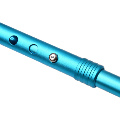 Foldable Lightweight Adjustable Aluminum Alloy Walking Stick-Blue