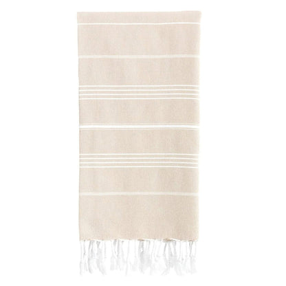 Cotton Turkish Beach Towels Quick Dry Towel for Bathing Swimming Travel Khaki