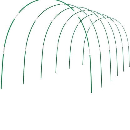 85Pcs Set DIY Greenhouse Hoops for Garden Netting Raised Bed Plant Shade Cloth Stakes