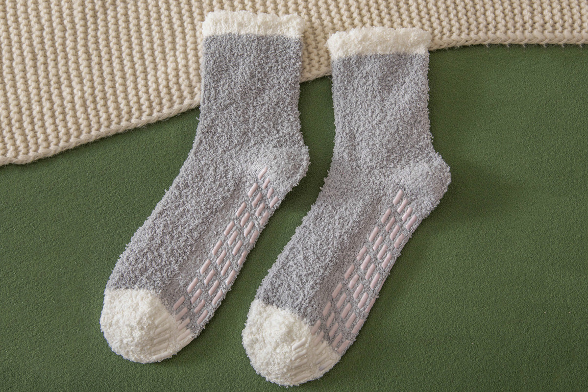 4Pcs Non-Slip Grip Socks