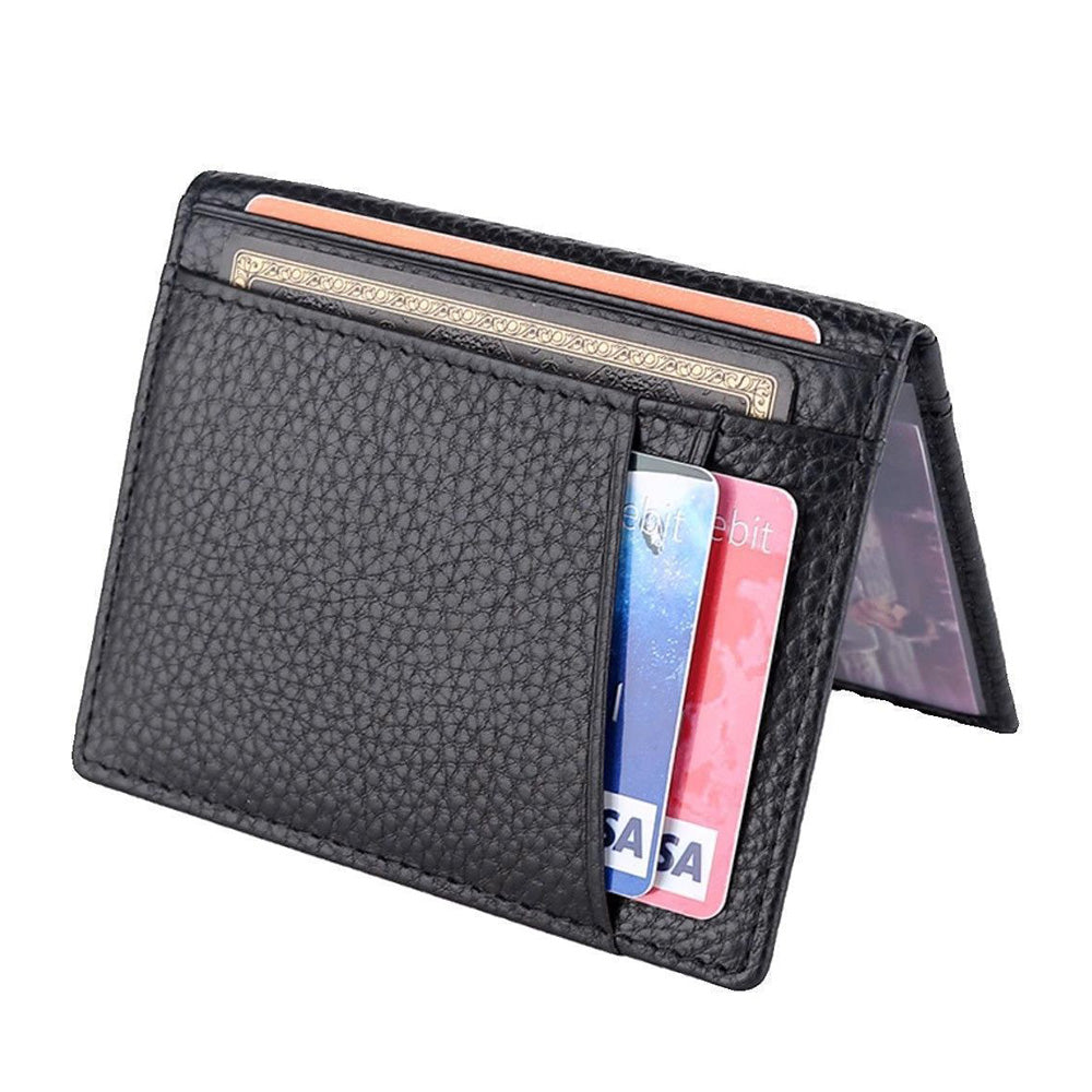 PU Leather Card Holder Slim Credit Card Organizer
