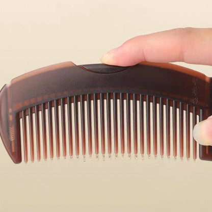 2Pcs Dandruff Comb Hollow Design Massage Comb for Women and Men