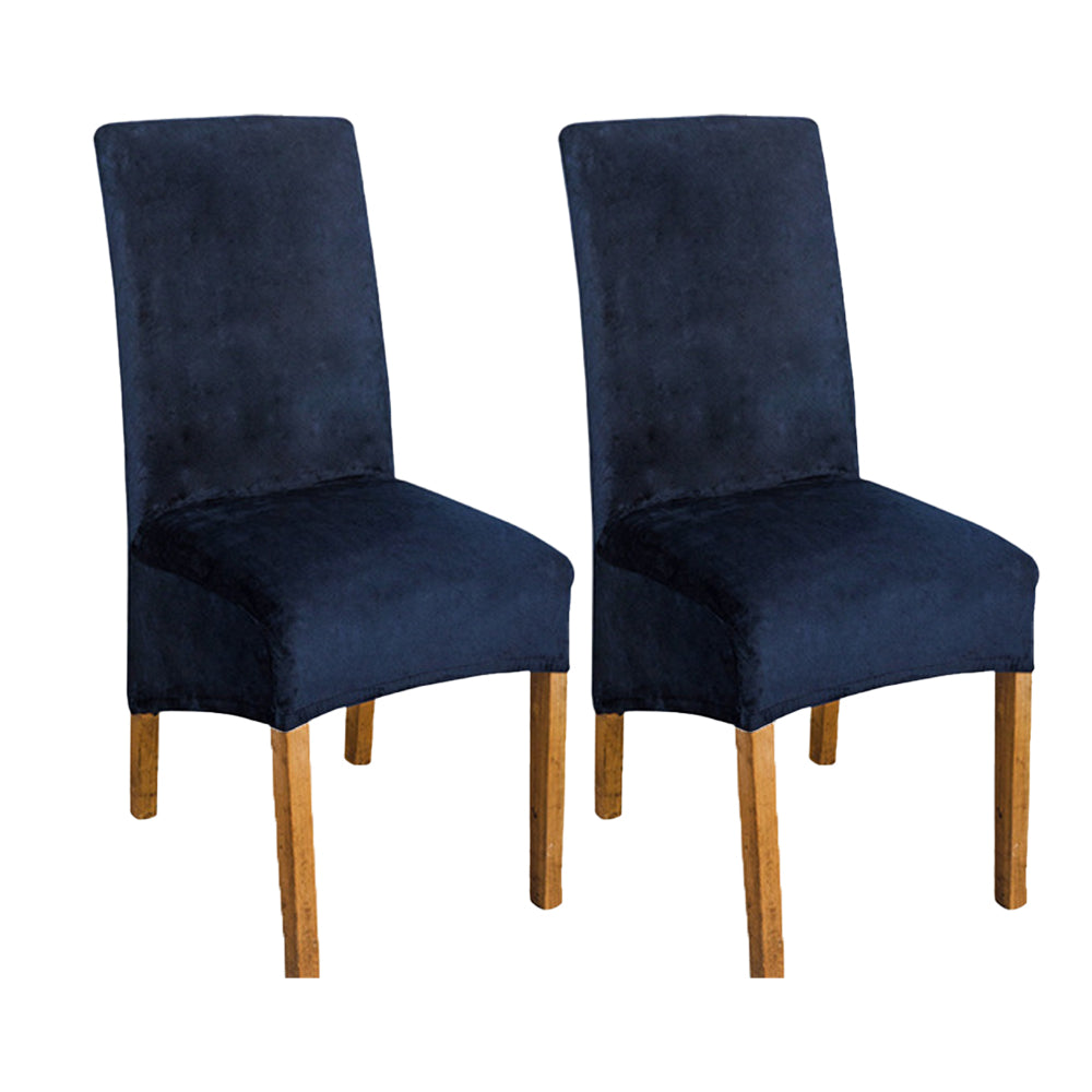 2Pcs Stretch Chair Covers for Dining Room Large Dining Room Side Chair Slipcover