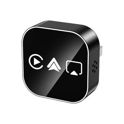4 in 1 Screen Mirroring Wireless CarPlay Adapter for Android Auto - Black