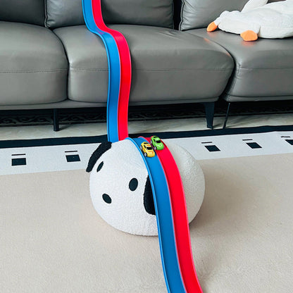 DIY Dual Color Flexible Race Track Car Toy for Kids