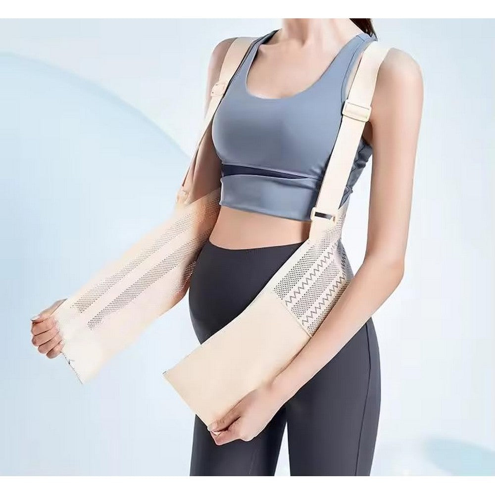 Maternity Belt Back Support Adjustable Abdominal Binder for Pregnancy-Beige