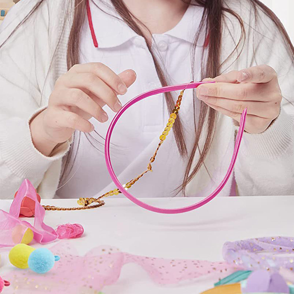 Headband Making Kit ¨C DIY Hair Accessories Set Gift for Girls Ages 5-12