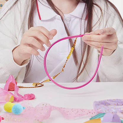 Headband Making Kit ¨C DIY Hair Accessories Set Gift for Girls Ages 5-12